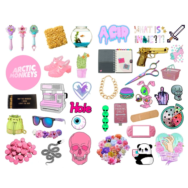 42 Stuckers ideas  tumblr stickers, aesthetic stickers, print stickers