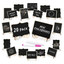 Food label holders for buffet