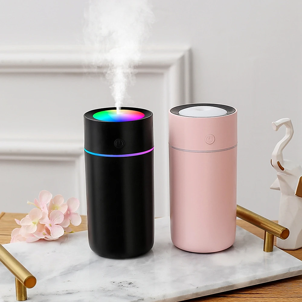 Portable Aromatherapy Diffuser Air Humidifier Ultrasonic Car USB Humidifier Aroma Essential Oil Diffuser For Home Humidificador