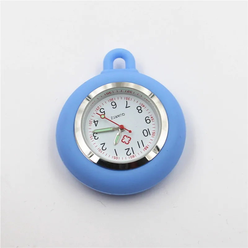 Watch Face Accessories Watch Dial Accessories Nurse Doctor Silicone Pocket Watches DIY Clock Head Face Parts For Badge Reel Keychains Lanyards Rope