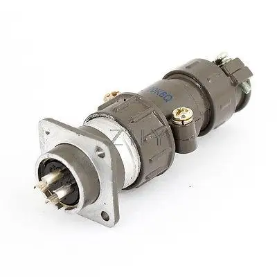 

Dark Gray Metal Shell 4 Pin Male Circular Connector P20K6Q
