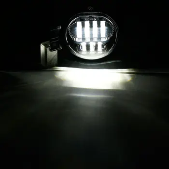 

Vehemo 2pcs DC12V Fog Light Fog Lamp LED Front Bumper Fog Light Car Right Super Bright Headlight for Dodge Ram 1500 2500