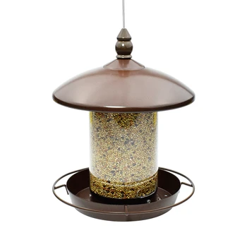 

Panorama Bird Feeder Squirrel Feeder Bird Feeders for Outside 16*16*20cm