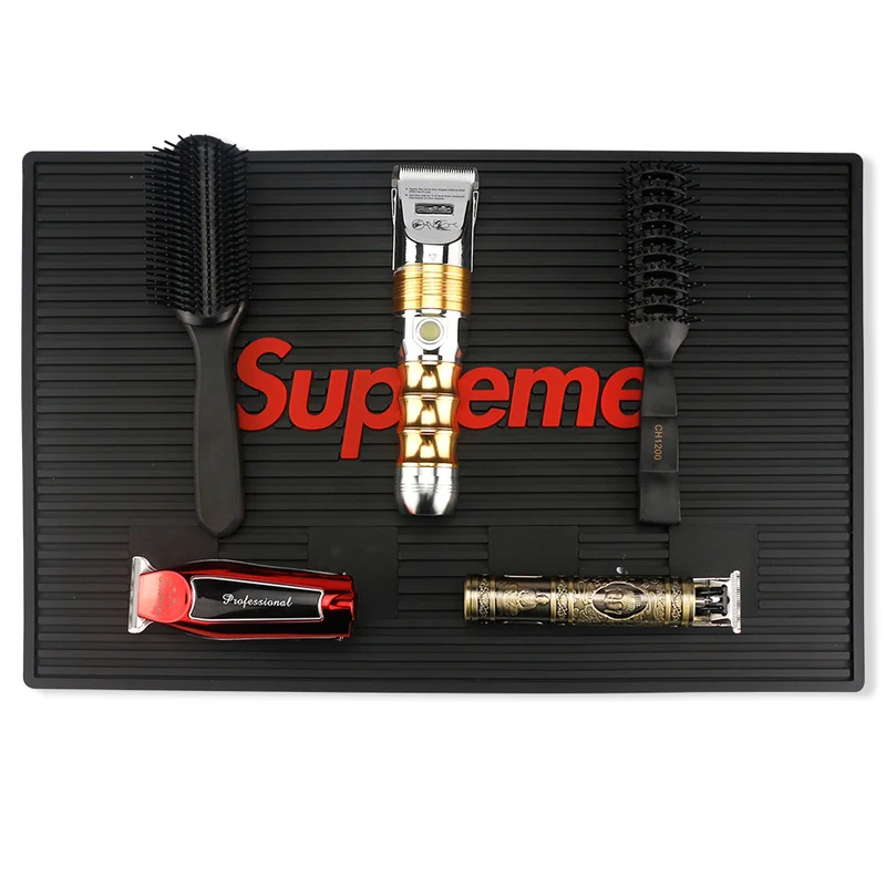 

Hight Quality Magntic Anti-slip Mat Hairdressing Tool Electric Clippers Magnet Attraction Barber Tool Mat Salon Accessories