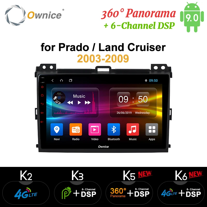 Cheap Ownice Octa Core Android 9 4G LTE 360 Panorama DSP SPDIF Car DVD GPS Navi k3 k5 k6 for Prado 2004 2005 - 2009 Land Cruiser 2003 0 Cheap Ownice Octa Core Android 9 4G LTE 360 Panorama DSP SPDIF Car DVD GPS Navi k3 k5 k6 for Prado 2004 2005 - 2009 Land Cruiser 2003 0