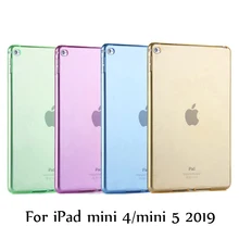 Мягкий чехол для iPad mini 4 5 7,", силиконовый чехол, прозрачный мягкий чехол из ТПУ, тонкий прозрачный чехол для iPad mini5