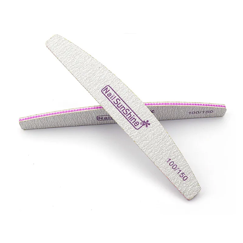 Arquivos de Unhas Profissionais para Manicure Polisher Arquivo 100 - 150 Curvo Bloco Buffer Lavável Manicure Moagem Ferramentas 50 Pçs uv Gel 6 curvo bloco buffer lavável manicure moagem ferramentas