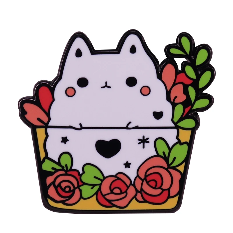 Kawaii Цветочная фотография|Броши| |