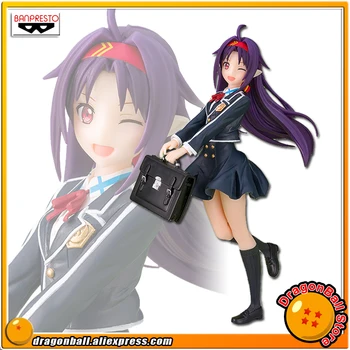 

Japan Anime "Sword Art Online" Original Banpresto EXQ Collection Figure - Yuuki Survivor School Uniform ver.-