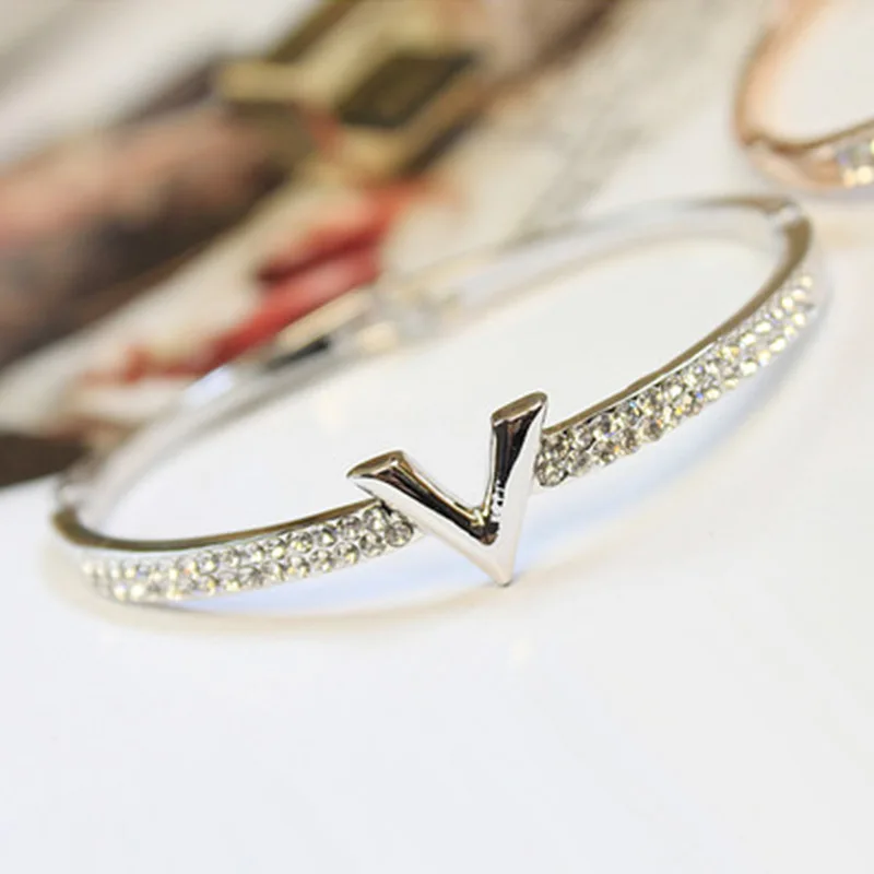 Модный браслет из розового золота с горячей защелкой Ms. Foreign Trade Jewelry|Браслеты| |