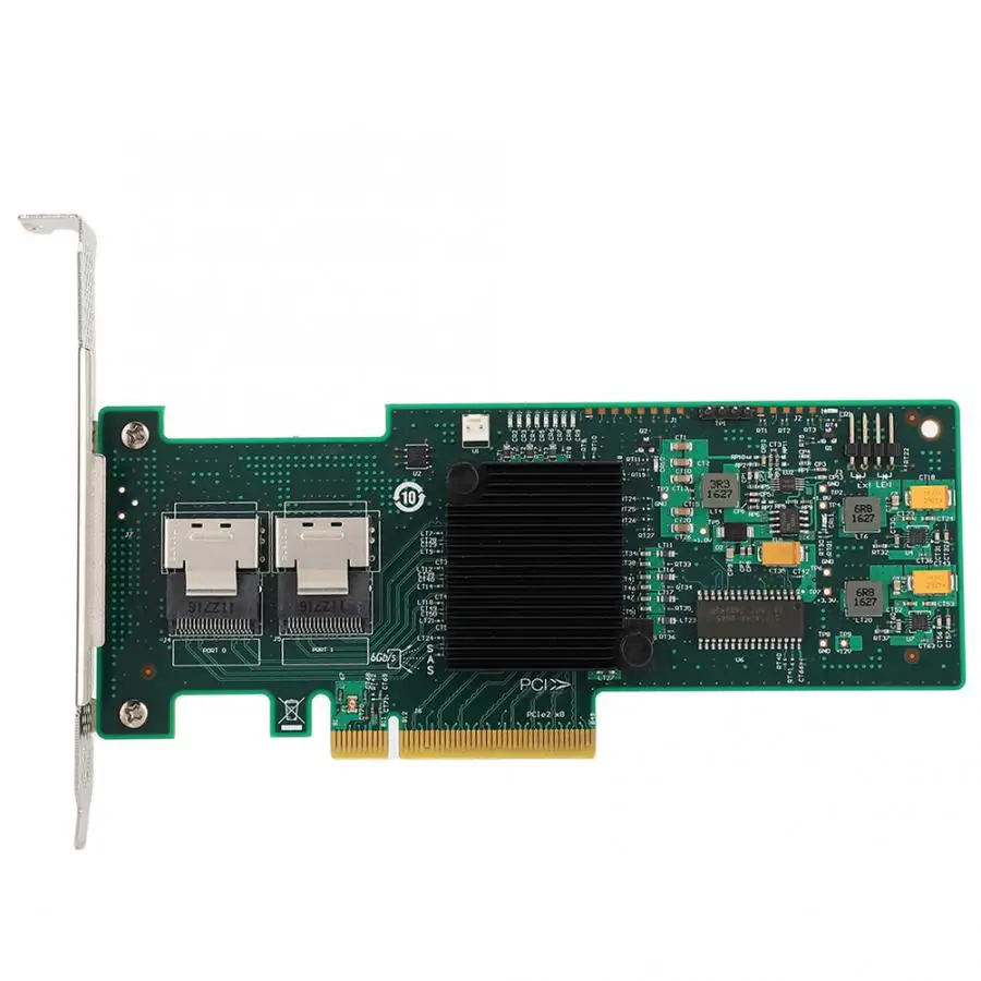 9240-8i SAS2008 SFF8087 PCI-E 8-Порты и разъёмы карта raid-контроллера 6 Гбит/с мини-SAS карта хоста Поддержка SATA SAS HDD жесткие диски SSD