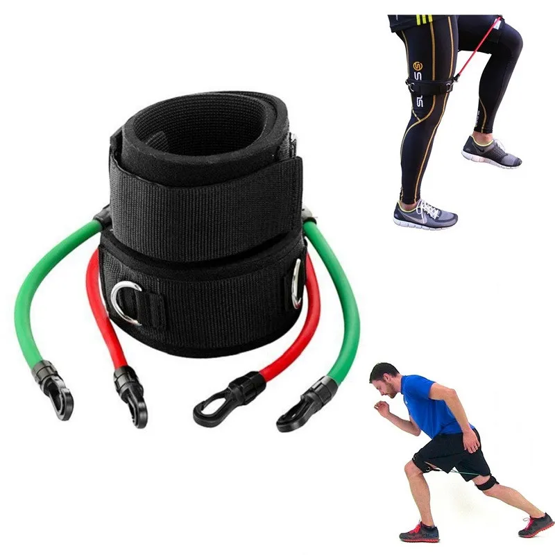 Wellsem Kinetic Speed Agility Training Leg Running Resistance Bands tubes Exe… 