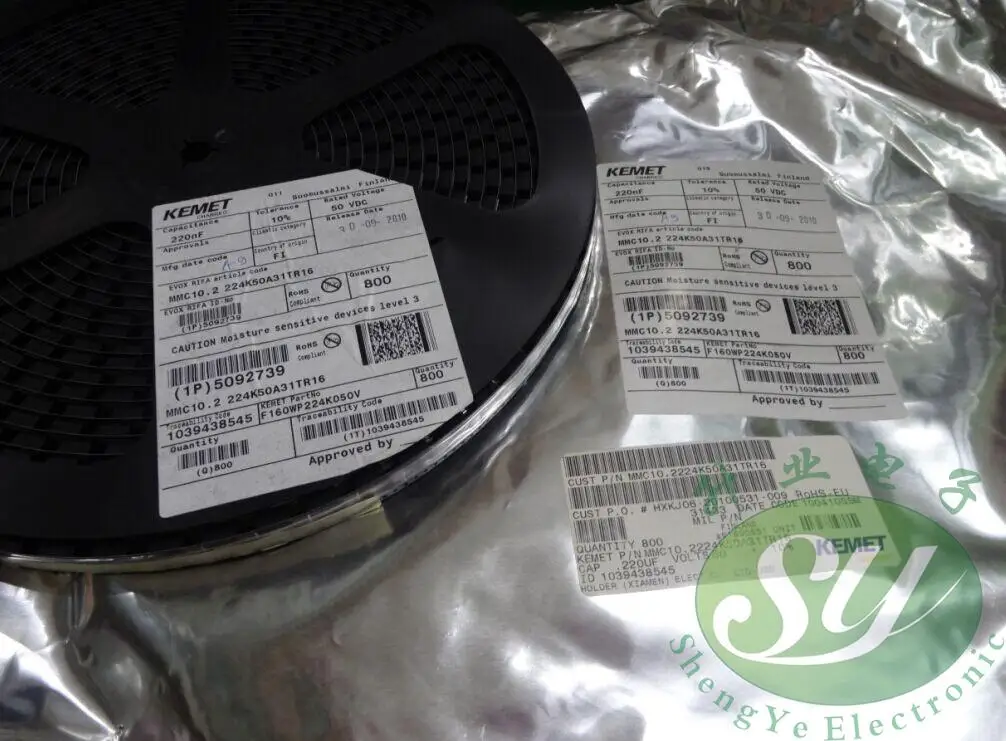 50 шт. KEMET RIFA патч SMD 0,22 мкФ/50В 220nf u22 224MMC10. 2 224K50A