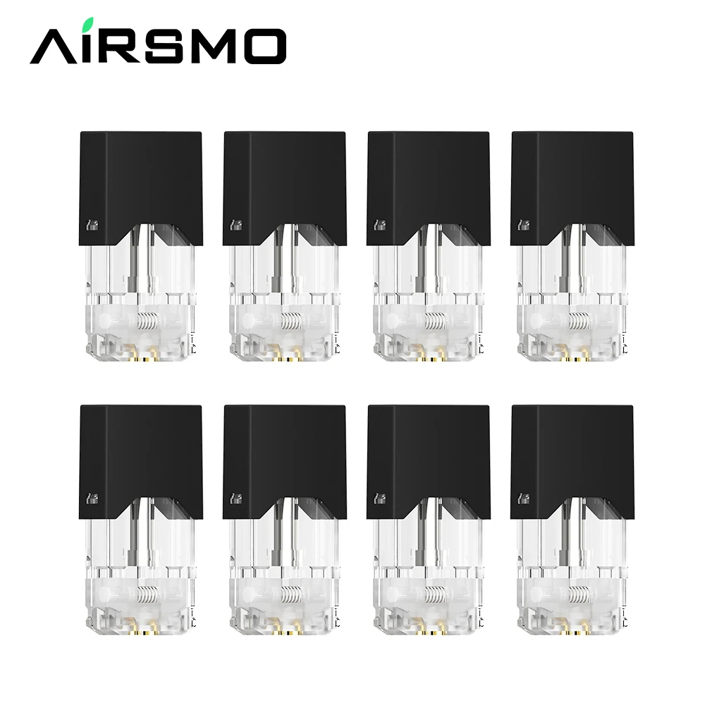 

8 Pieces Original Pod Cartridge 0.7ml 2.2ohm Kanthal Wire PCTG Core For JUUL Vape Electronic Cigarette Pod