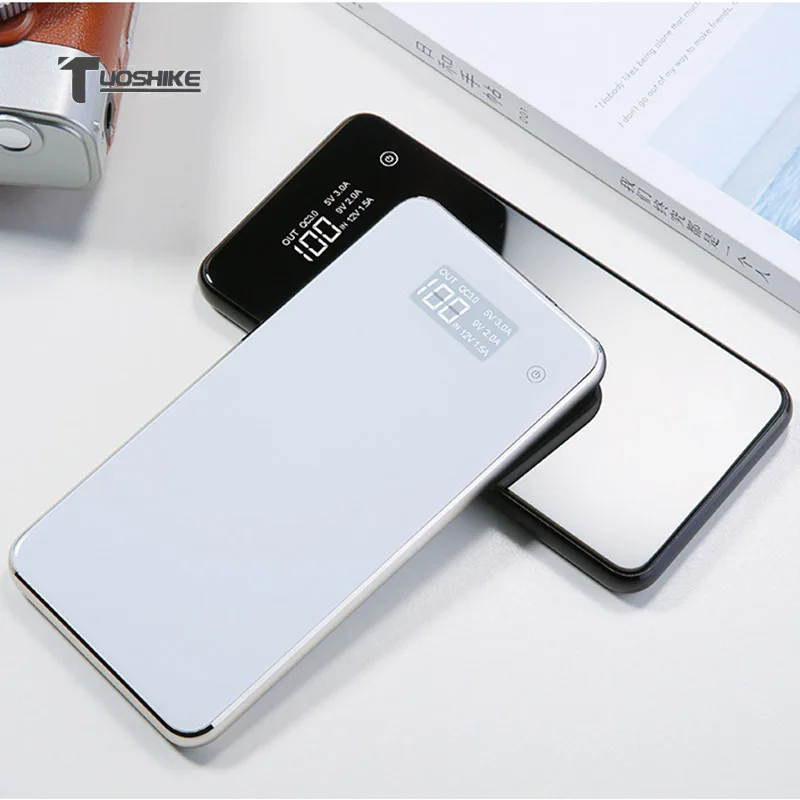 

QI Wireless Power Bank 10000mAh Charger QC3.0 External Battery Fast for iPhone 8 X Samsung Xiaomi Portable Powerbank
