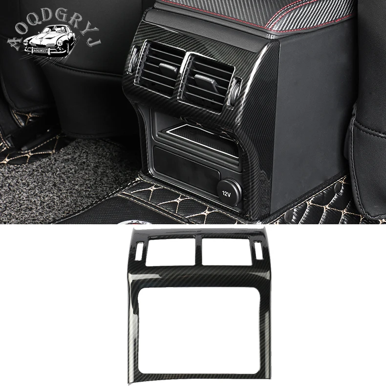 Car Styling Rear Armrest Box Exhaust Vent Decorative Frame for Jaguar XE 2015-2019 | Автомобили и мотоциклы