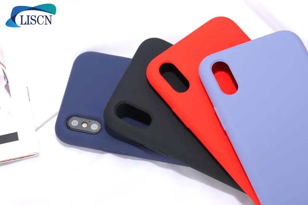Оригинальный силиконовый чехол LISCN для телефона Samsung Galaxy S10 S9 S8 Plus note 8 A10 A20 A30 M30 A7 2018