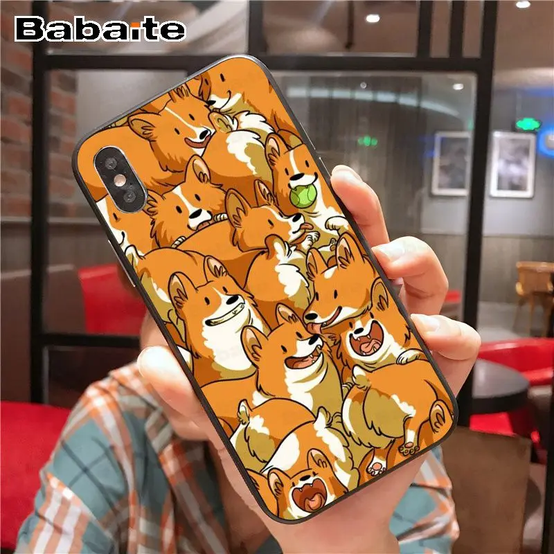 Cartoon Cute Corgi Dog