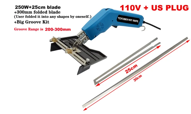 TOYOBER Electric Foam Cutter Polyurethane Polyethylene Styrofoam