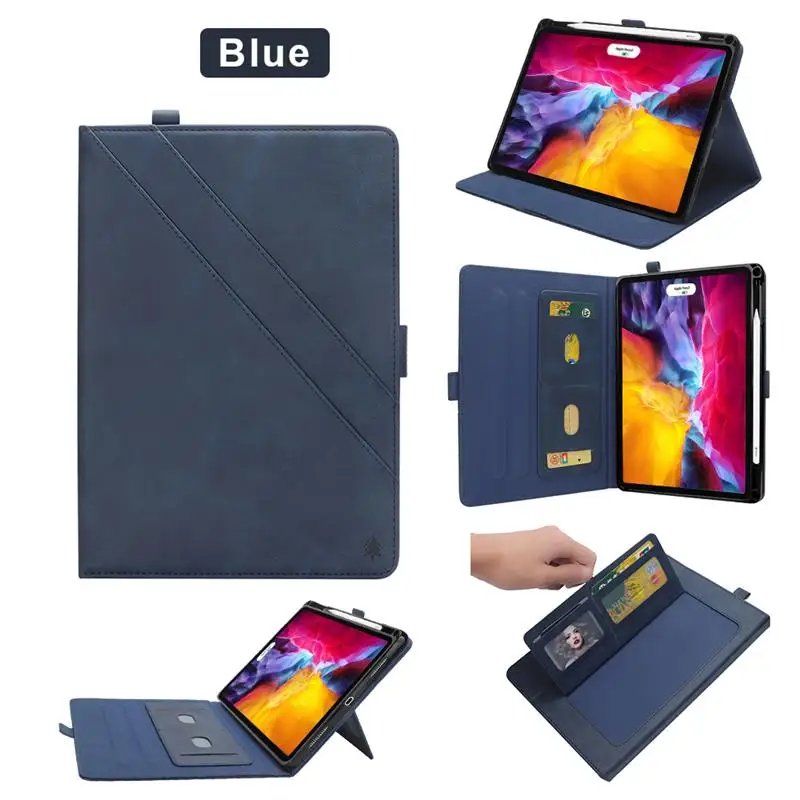 

Smart Case for iPad Pro 2020 11 Tablet Cover Can Charger Pen Holder PU Leather Protectiver Case for iPad Pro 11 2020 Case fundas