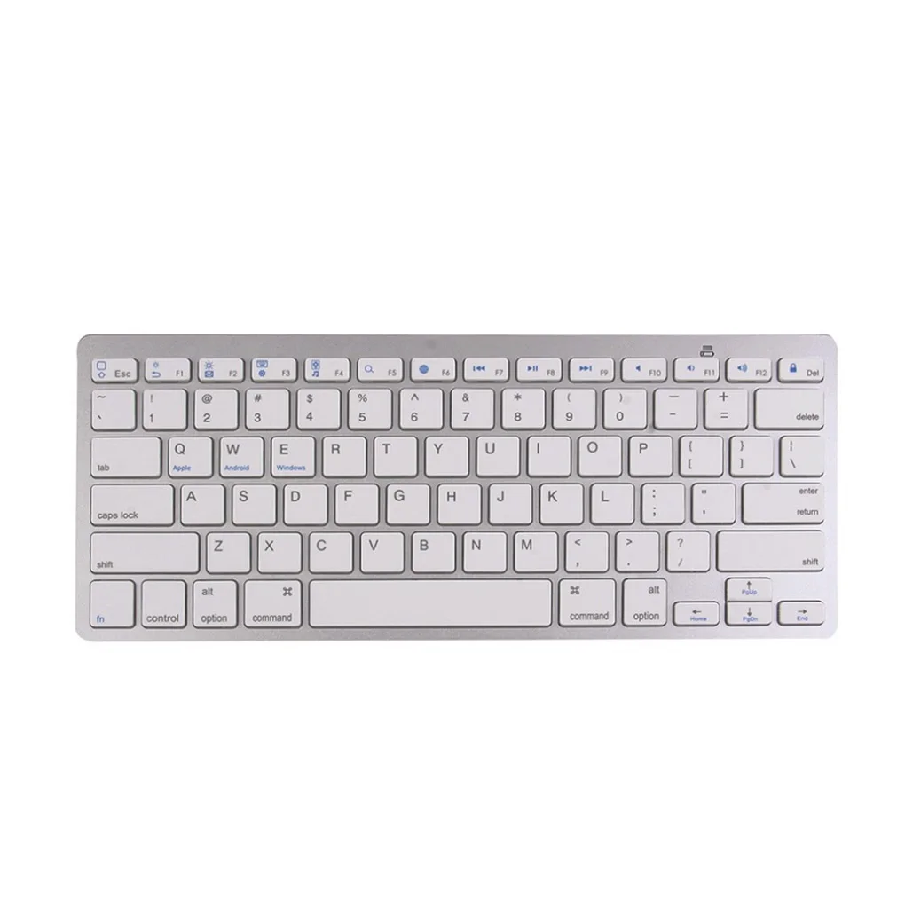 Замена для Macbook ультра-тонкая беспроводная клавиатура планшет ноутбук Bluetooth клавиатура Бесшумная компьютерная клавиатура