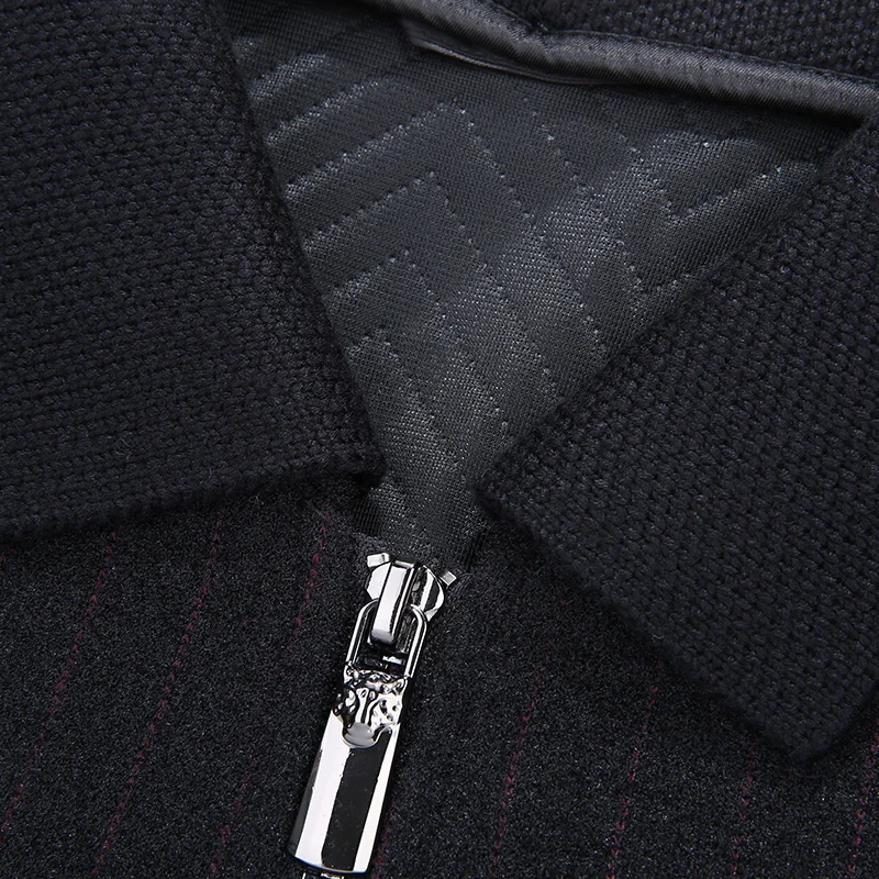 Размера плюс 8XL 7XL брендовая мужская повседневная шерстяная куртка зимние толстые теплые роскошные высокого качества обувь для детей; вязаные из шерсти модные тонкие пальто с лацканом