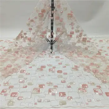 

Nigerian Lace Sequins 2020 Tulle French Lace Luxury Lace Fabric Sequin African Lace Fabric Wedding Dress Lace Fabric Jaun