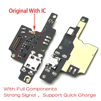 

5Pcs/lot USB Charging Port Mic Microphone Dock Connector Board Flex Cable Repair Parts For ZTE Blade V9 Vita