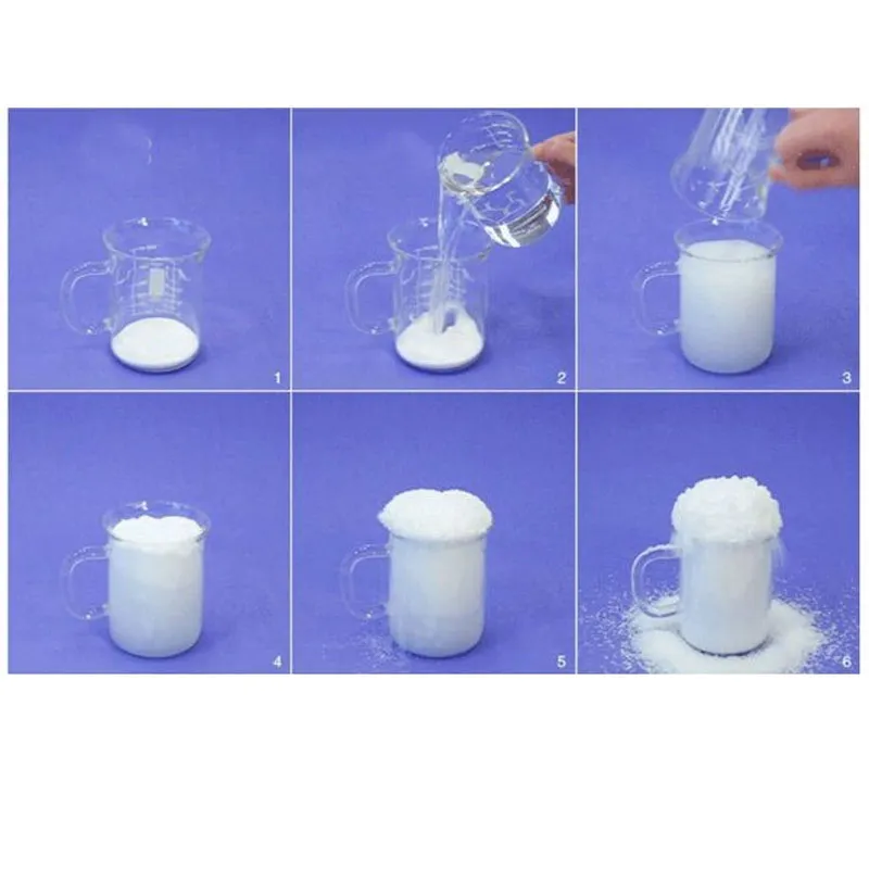 Рождественский искусственный снег мгновенный Snow Powder Снеж. Порошок пушистый