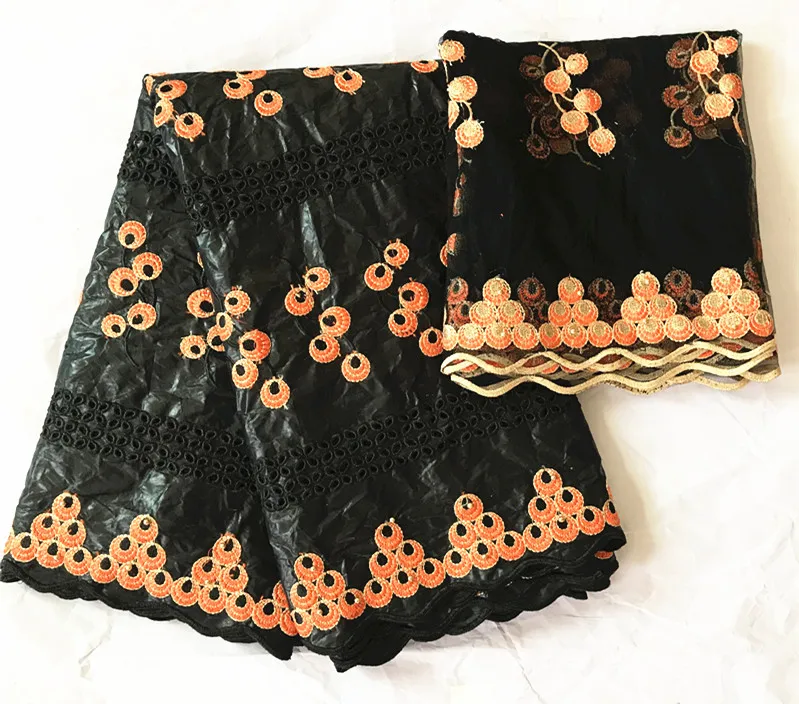 Лидер продаж в африканском стиле Getzner ткань с камни парча в Гвинейском стиле высокое качество хлопковый Базен Riche ткань 5+ 2 м