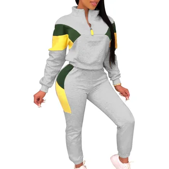 

Women Tracksuit Two Piece Sets Fashion Sportswear Hoodie Sweatshirt Casual Pants 2 Set Plus Size Sweatsuit Oversize 3XL Suits