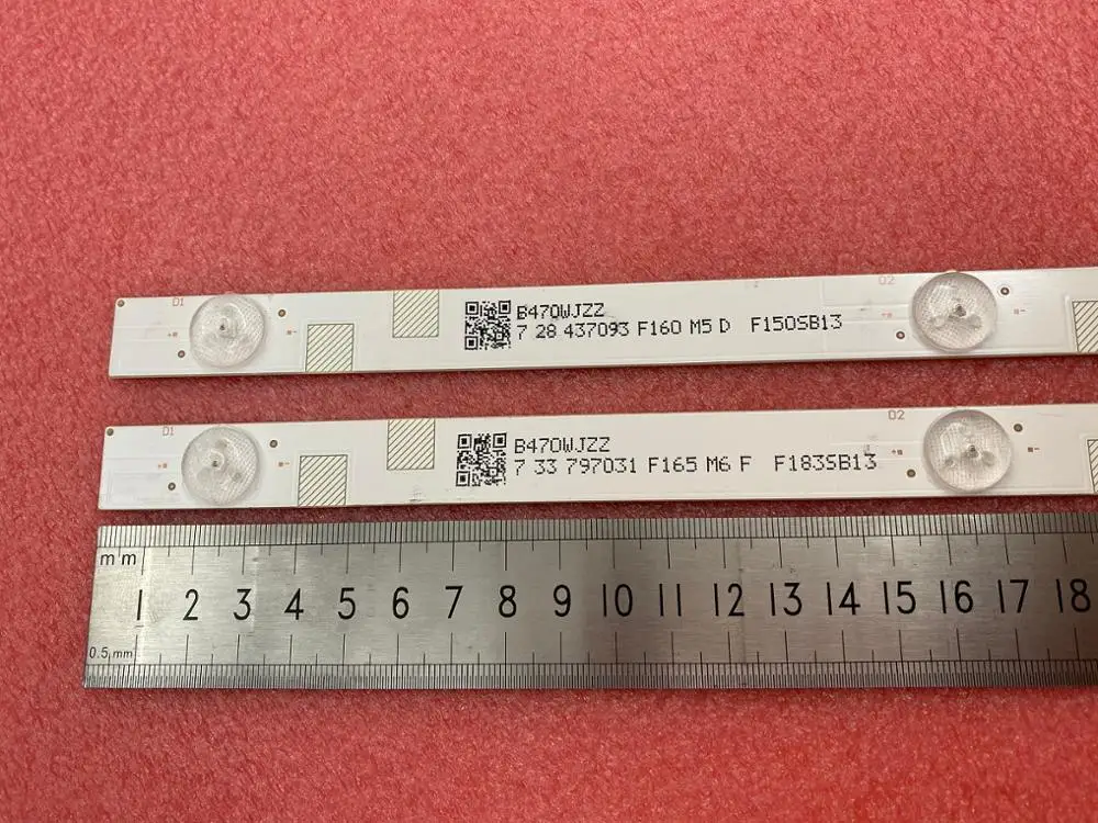Новинка 2 шт. 5 светодиодный 610 мм подсветка для телевизора 32 дюйма EVERLIGHT F1835B13
