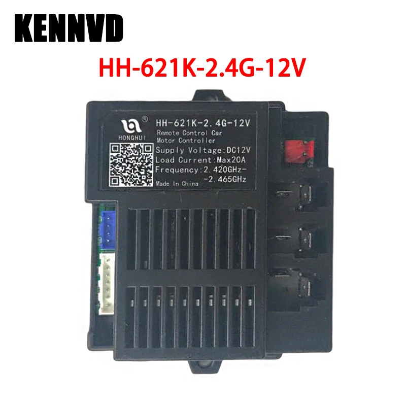 HH-621K-2.4G-12V Children's Electric car Bluetooth Remote Control Receiver, HONGHUI Ride On Toy Car Motor Controller Transmitter 3