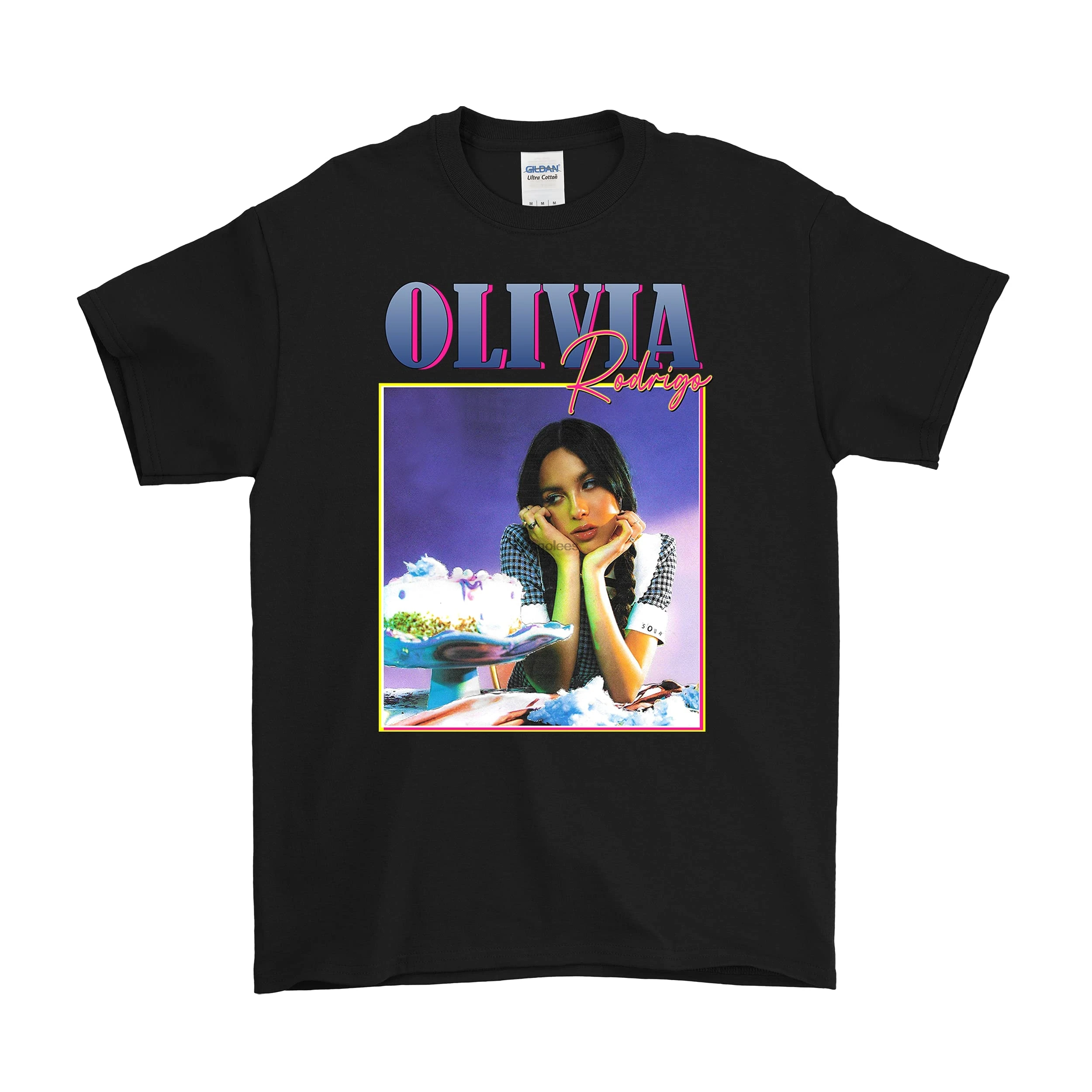 Olivia Rodrigo Target Shirt Sour Album 90s T-shirt Long Sleeve Sweatshirt Hoodie | Мужская одежда