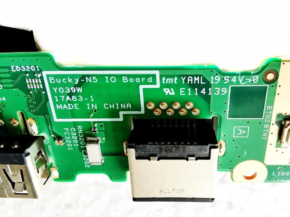 Original para Dell Placa 17a83-1 Testado Bom Frete Grátis Usb Bucky-n5 Cn-0m1k2r Y039w - Imagem 4