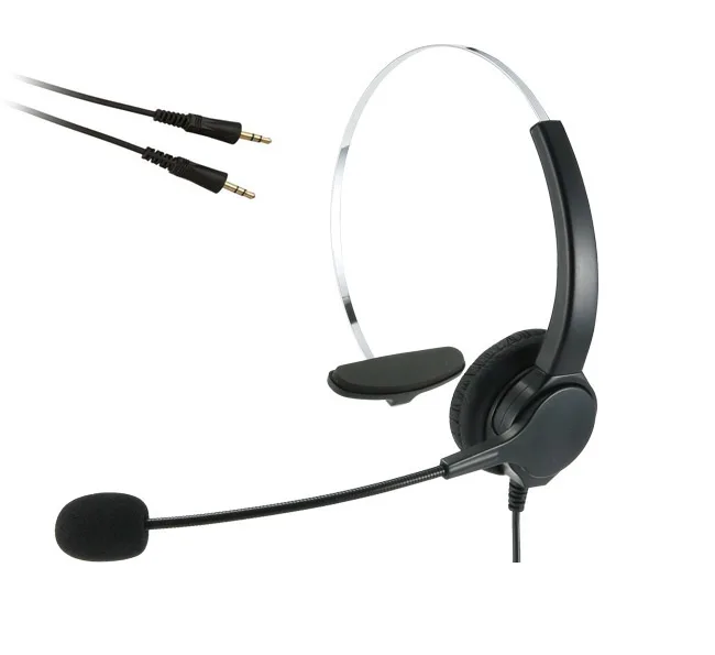 Corded PC headset 3 5mm with microphone PC Headphones Noise Cancelling Mic Skype Headset for Business on Computer PC Laptop