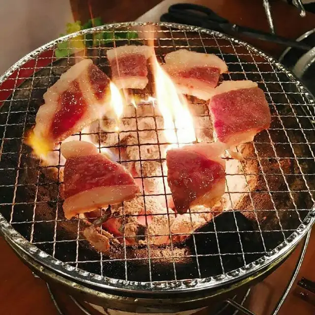 5Db/Beállított Kerek Eldobható Bbq Grill Rack Sült Nettó Rostos Grillező Serpenyő - Image 2