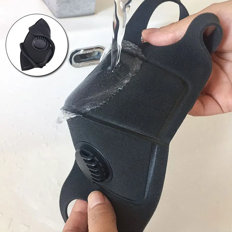

10 PCS/lot Pollution Mask Military Anti Air Dust Smoke Pollution face Mask with Adjustable Straps and Washable Respirator Mask