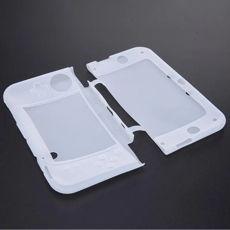 Для nintendo 3DS XL LL 3dsxl/3dsll консоли полный средства ухода за кожей защитная пленка оболочка 4 Цвета резиновый мягкий силиконовый чехол