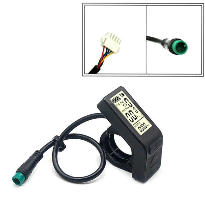 1 шт., 24 В/36 В/48 В, мини-дисплей для электровелосипеда, KT-LCD4, Y панель, аксессуары для электровелосипеда, Спорт на открытом воздухе