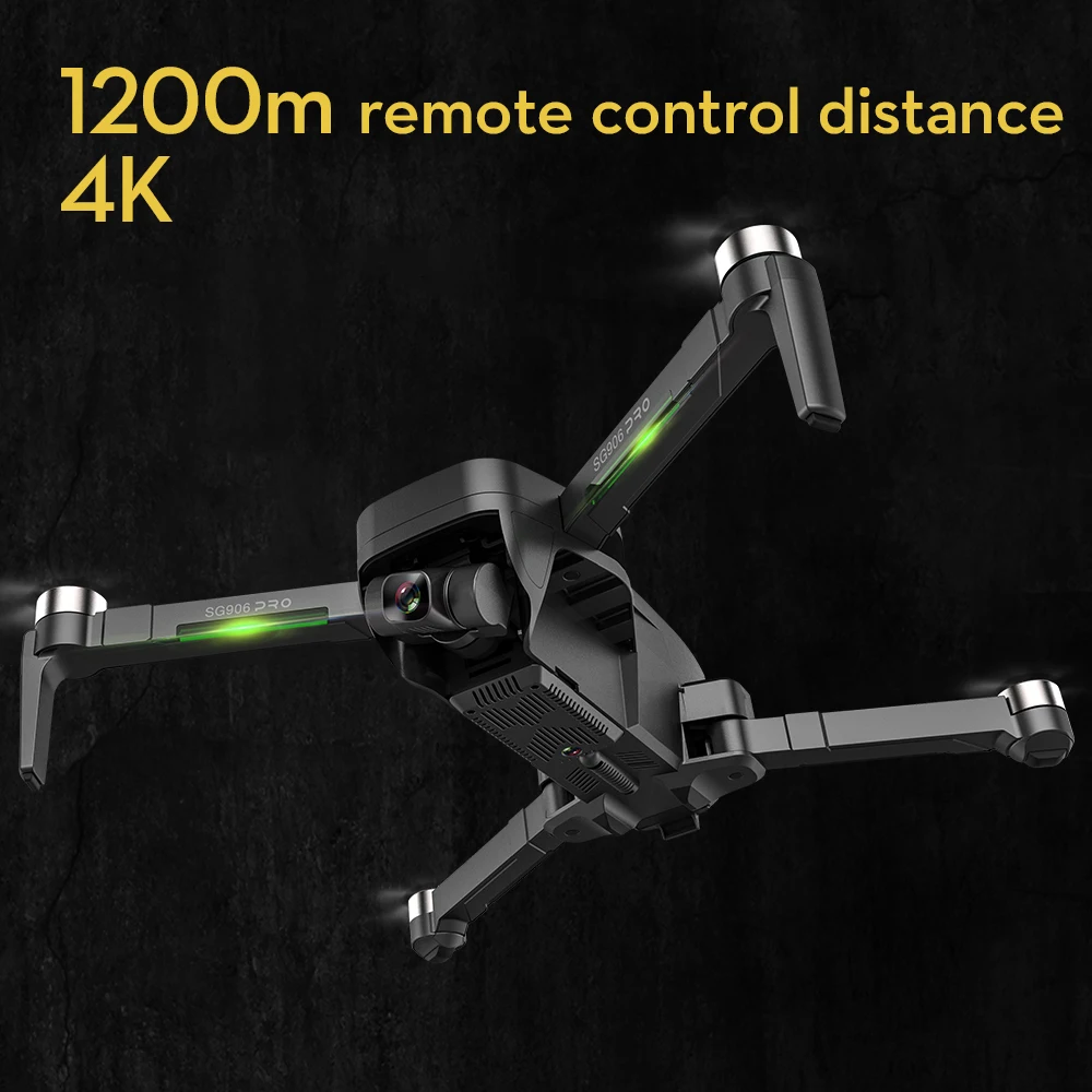 Дрон NWE SG906 PRO2 модель 2020 года камера 4k HD триосевая стабилизация самостабилизация