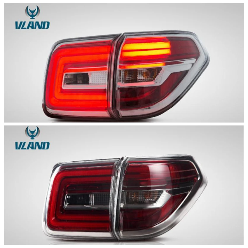 

VLAND factory for car taillight for Patrol tail lamp 2008 2009 2010 2011 LED head light+light bar