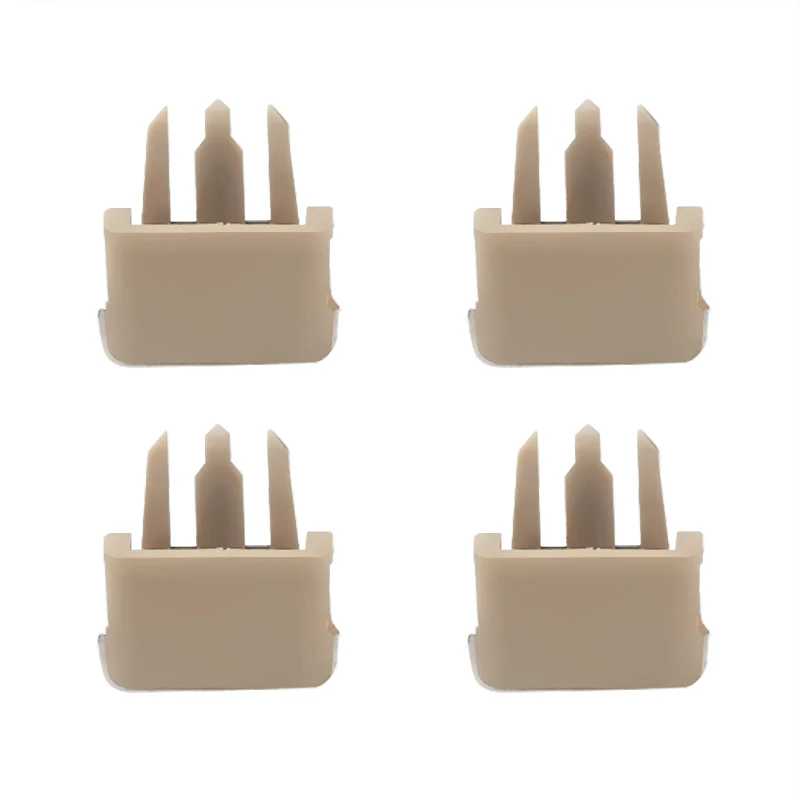 Beige 4pcs 1 компл., автомобильный Кондиционер, вентиляционное отверстие, Автомобильный Центр, Dash, A/C вентиляционные отверстия, весло, кондиционер, лист, клипса для Toyota Corolla, старый стиль, Sagitar - Название цвета: Beige 4pcs
