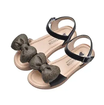 

Summer Kids Bow Beach Sandals Children Princess Shoes Baby Girls Brand Sandals Sweet Dress Shoes Sandals