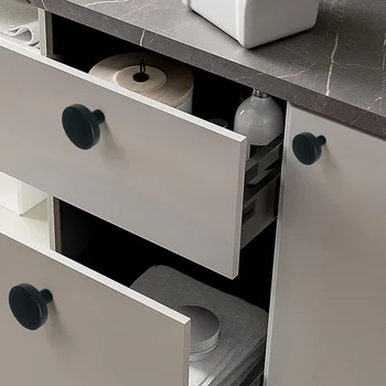 Door Knob Cabinet Furniture Door Cupboard Drawer Knobs Nordic Fresh Cabinet Home Kitchen DIY Handles Wardrobe Dresser Pulls