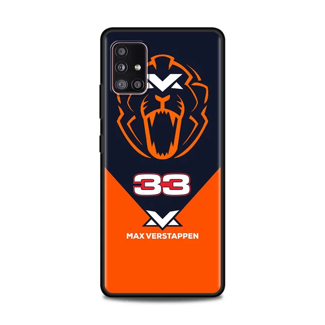 Case For Samsung Galaxy A51 A12 A21s A71 A52 A31 A32 A02s A72 A11 A41 A22 A01 A02 A42 A21 F42 Coque F1 Super Star Max-Verstappen B08