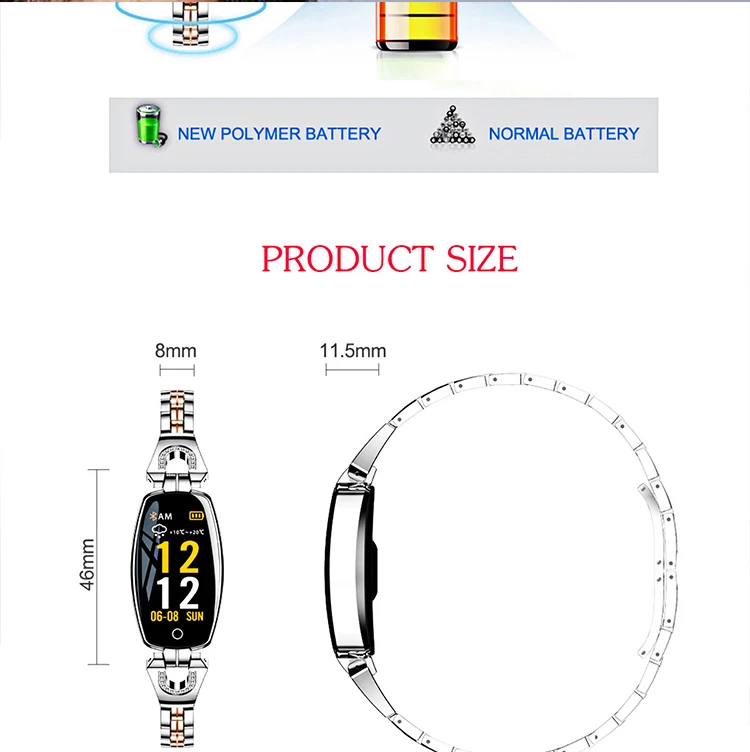 Pulseira inteligente para a frequência cardíaca pulseira