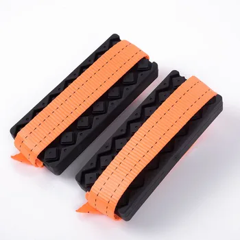 

2pcs Universal Car Tire Snow Chains Anti-Skid Blocks For Winter Climbing Sand