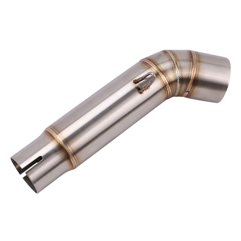 For Honda Hornet 600 CB600F Side-Row Motorcycle Exhaust Middle Link Muffler Connect Pipe stainless steel Slip on 51mm Tip - Image 2