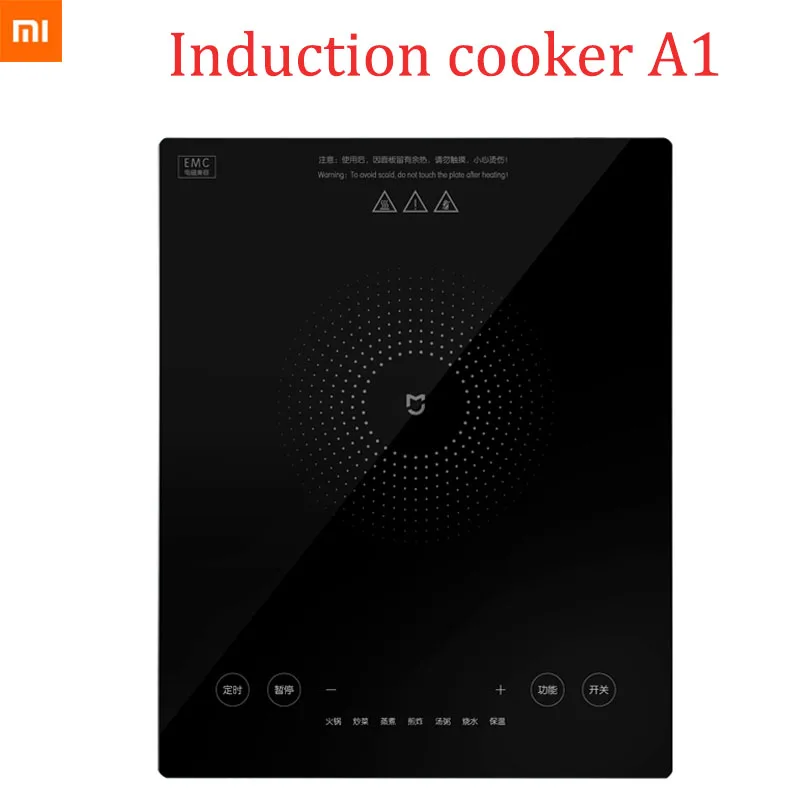Новая индукционная плита Xiaomi Mijia A1 2100 Вт макс 9 режим нагрева быстрее креативный точный контроль подогреватель пищи варочная поверхность плита горячий горшок